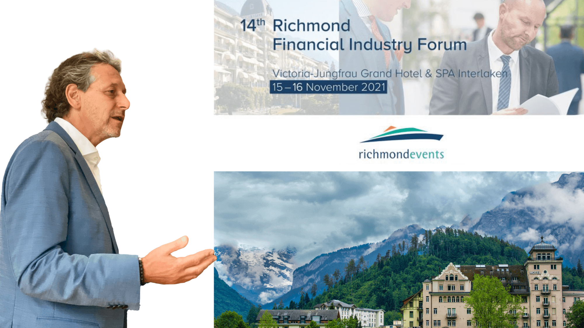 InCore Bank am 14. Richmond Financial Industry Forum in Interlaken 2021