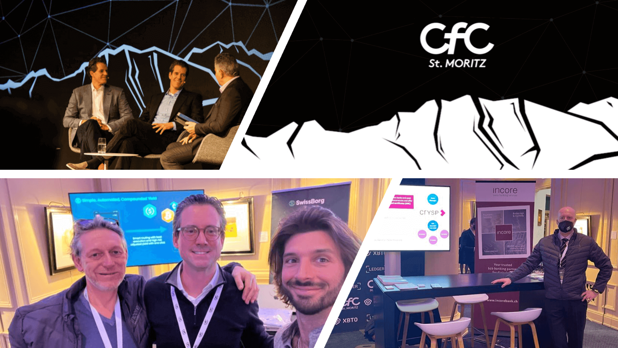 InCore Bank an der Crypto Finance Conference in St. Moritz